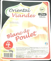 Blanc de poulet halal