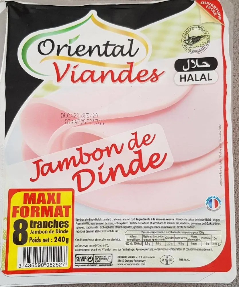 Jambon de dinde