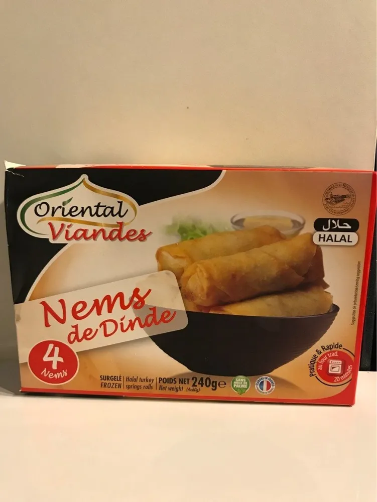 Nems de dinde
