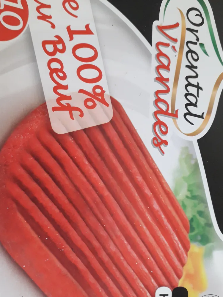 Steaks hachés 100% pur bœuf Oriental Viandes
