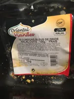 10 Cordons Bleus de Dinde Halal cuits