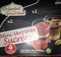 Mini verrines sucrees