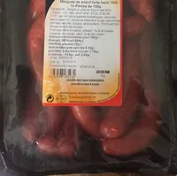 Merguez de boeuf