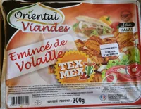 Émincé de volaille Tex Mex
