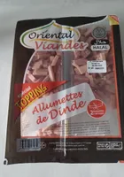 Allumette de dinde halal