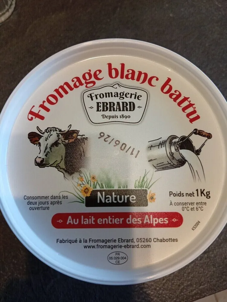 Fromage blanc battu