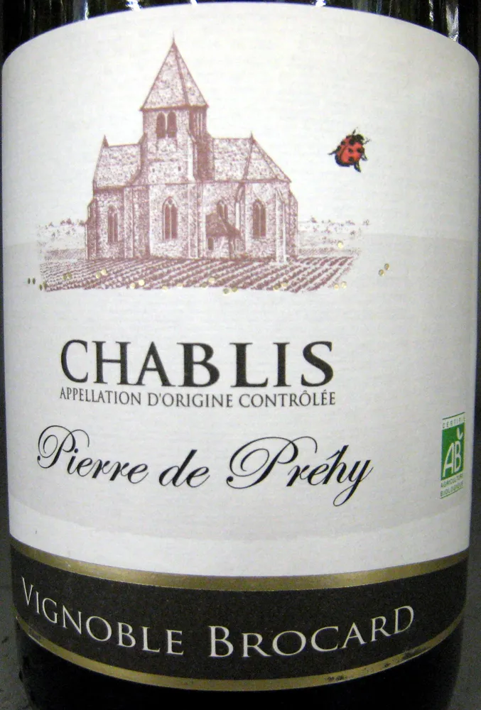 Chablis AOC 2011 Bio Pierre de Préhy