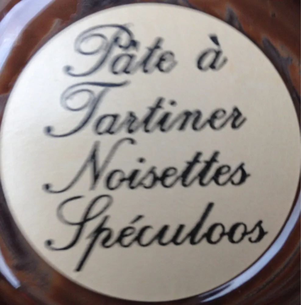 Pâte à tartiner noisettes spéculoos
