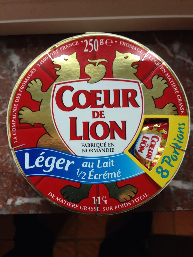 Coeur de Lion Léger au lait demi-écrémé
