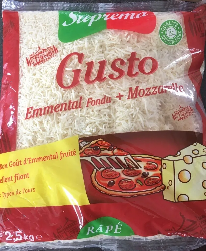 Gusto Râpé - Fondu D' Emmental Et Mozzarella