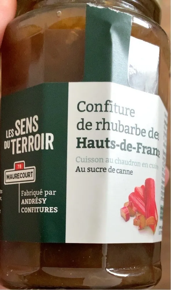 Confiture de rhubarbe des Hauts de France