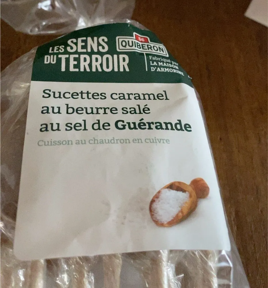 Sucettes caramel beurre salé