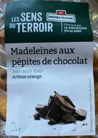 Madeleines aux pépites de chocolat