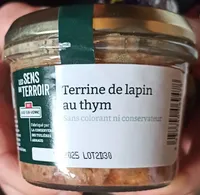 Terrine de Lapin au thym