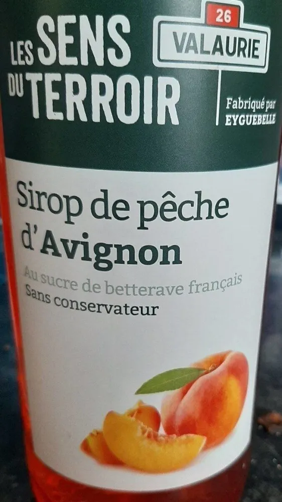 Sirop de pêche d'Avignon