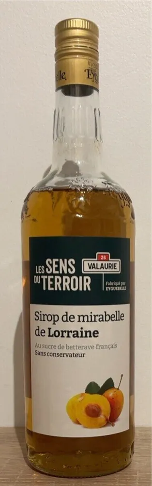 Sirop de mirabelle de Lorraine
