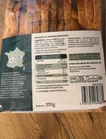 Biscotte au froment sans sucre