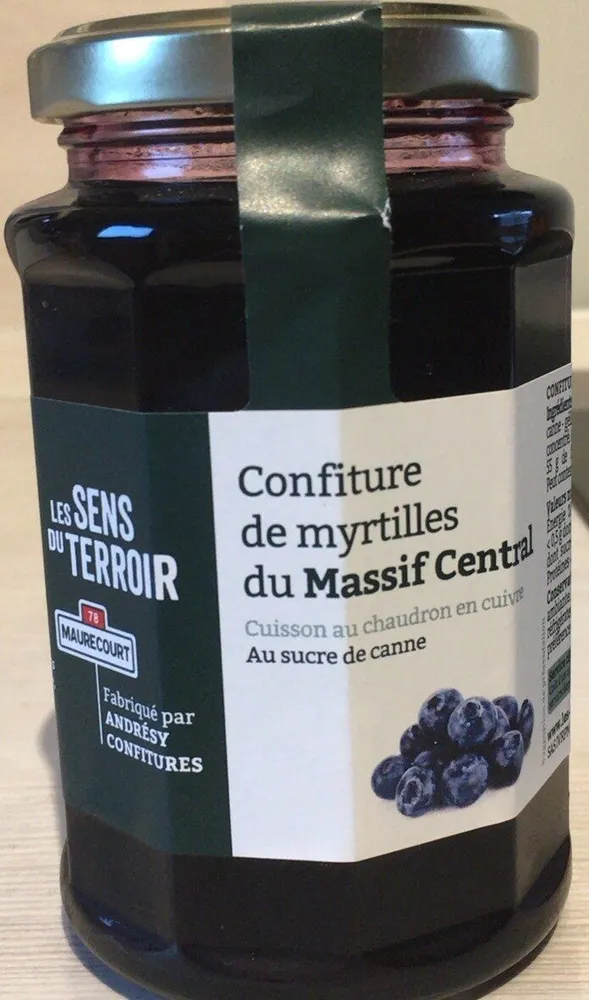Confiture de myrtilles du Massif Central