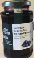 Confiture de myrtilles du Massif Central