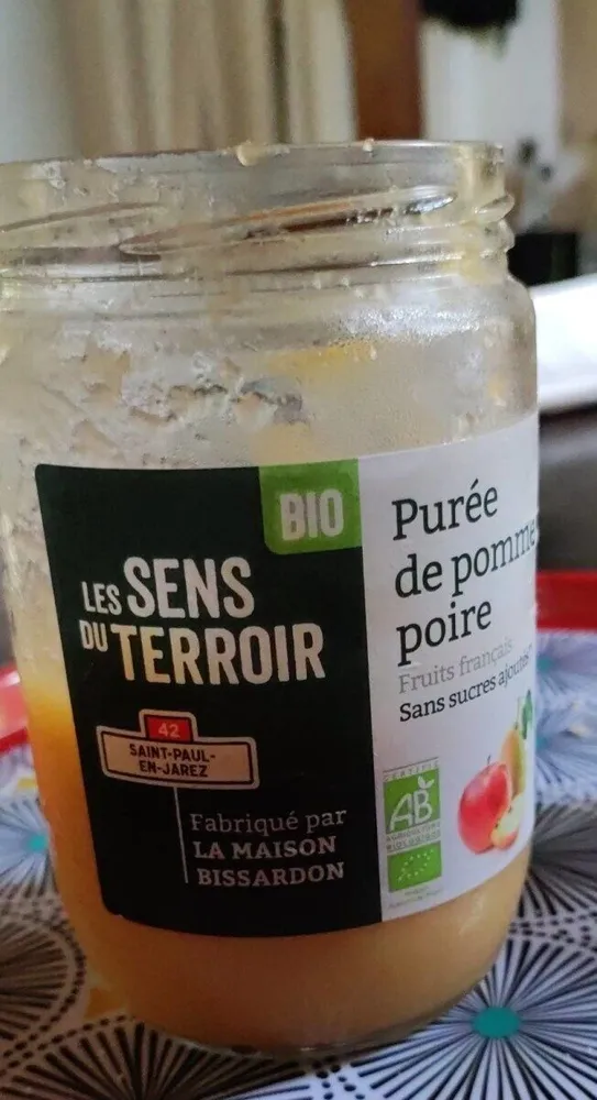 Purée de pomme poire