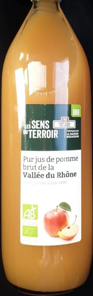 Pur jus de pomme brut de la Vallée du Rhône