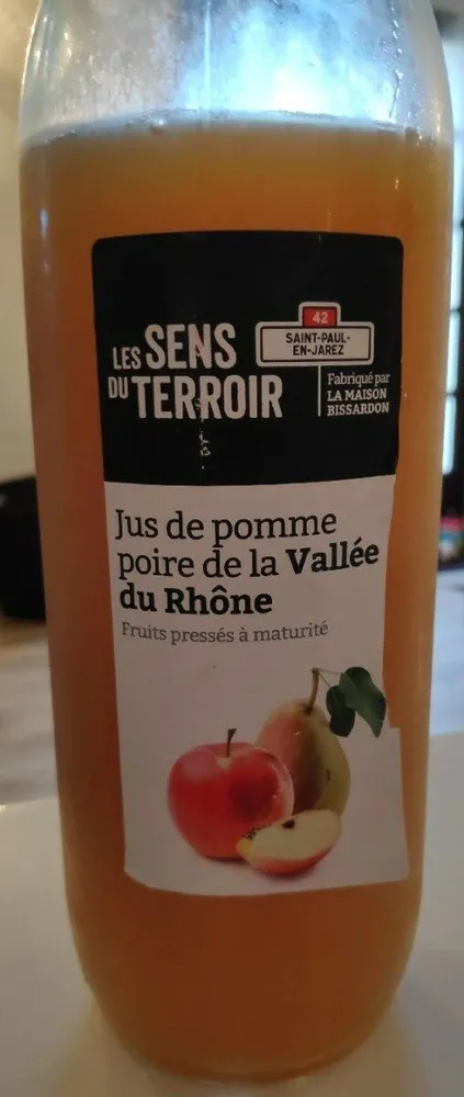 Jus de pomme poire de la vallée du Rhône