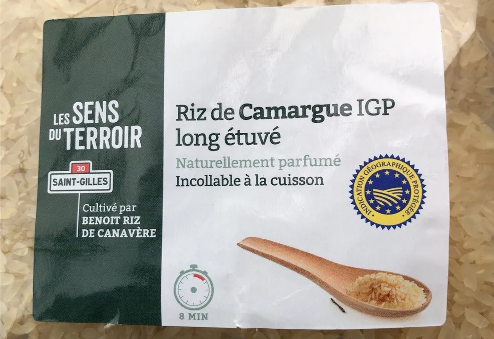 Riz de camargue igp long etuve