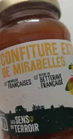 Confiture extra de mirabelles