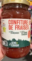 Confiture extra de fraises