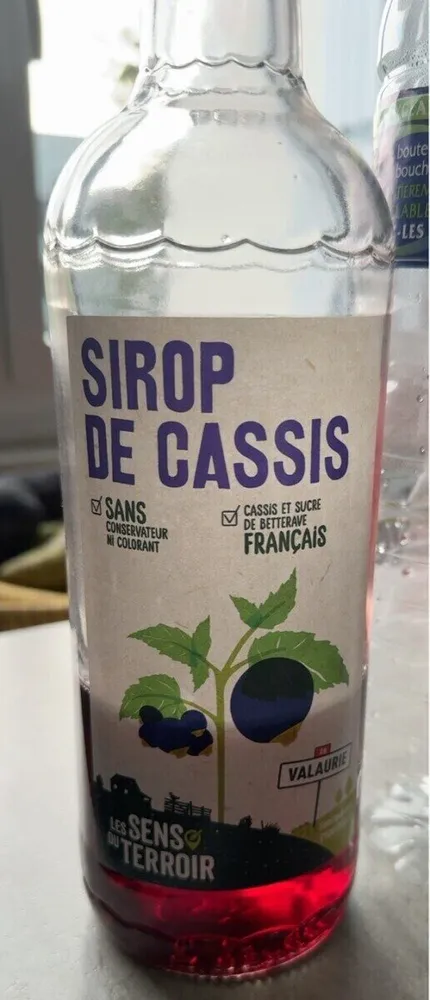 Sirop de cassis