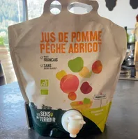 Jus de pomme peche abricot