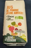Jus de pomme pêche abricot