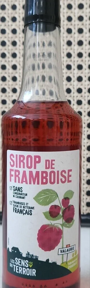 Sirop de framboise