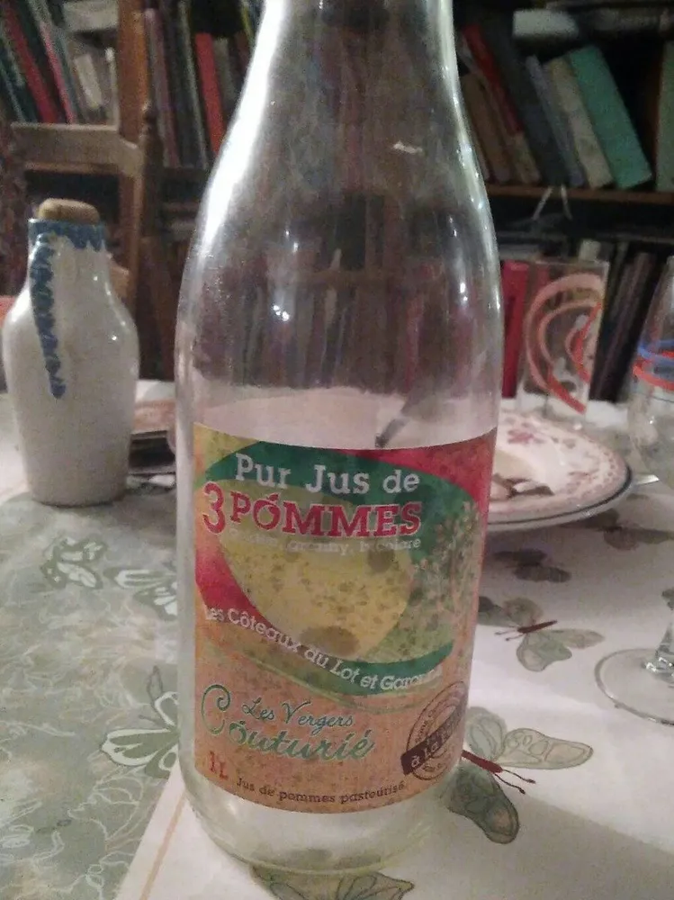 Pur jus de trois pommes
