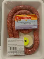 Saucisse catalane supérieure et son pot d'aioli