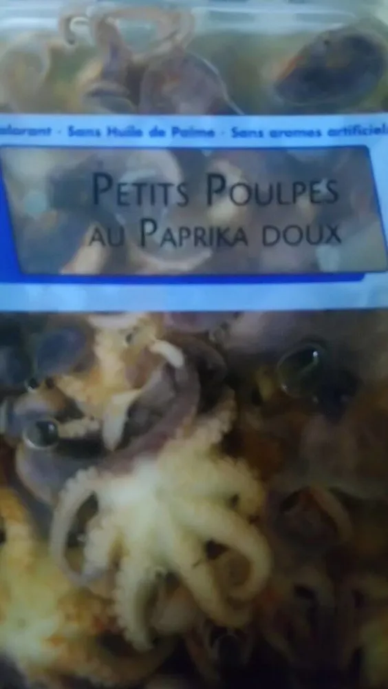 Petits poulpes au paprika doux