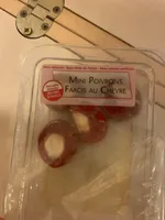 Mini poivrons farcis au chevre