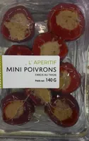 Mini poivrons farcis au thon