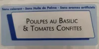 Poulpe au basilic & tomates confites "GIL"