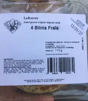 4 blinis frais
