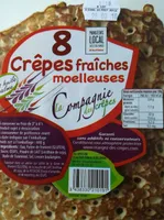 8 Crêpes fraîches moelleuses