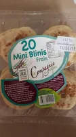 Minis blinis frais au sarrasin x20 100g