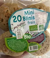 20 minis blinis frais BIO