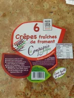 6 Crêpes fraiches de froment