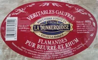 Véritables gaufres Flamandes pur beurre et rhum