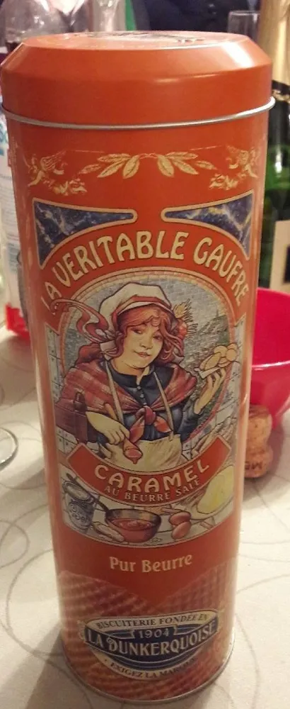 Gaufres Pur Beurre Fourrées au Caramel au Beurre Salé