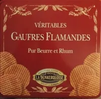 Veritables gaufres flamandes pur beurre et rhum