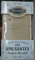Gaufrettes fourrées Les Amusantes parfum Chocolat