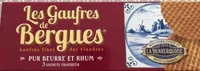 Les Gaufres de Bergues Pur Beurre et Rhum