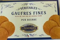 Véritables gaufres fines